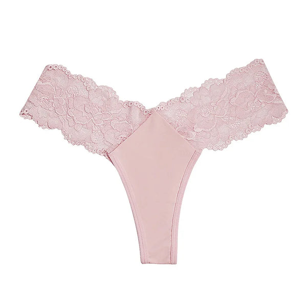 Women's Sexy Lingerie Sheer Lace Mid Waist -